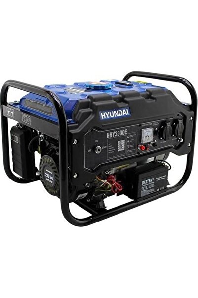 Hyundai HHY3300E Benzinli Marşlı Jeneratör 2.8 kW