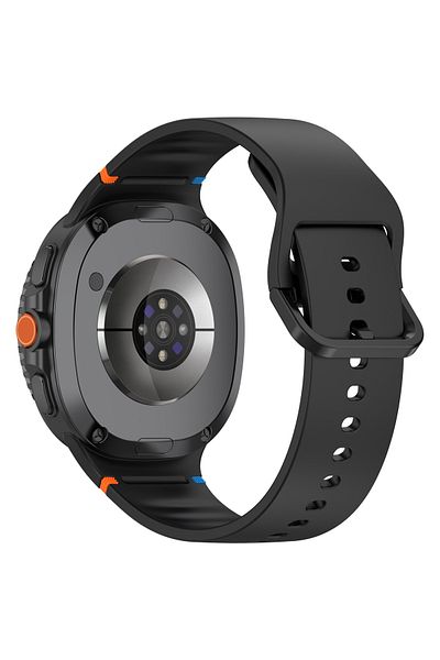 redmud teknoloji Soft Anti-Sweat Silicone Band Sports Strap Compatible with Samsung Galaxy Watch 8 Classic (40Mm/44Mm)