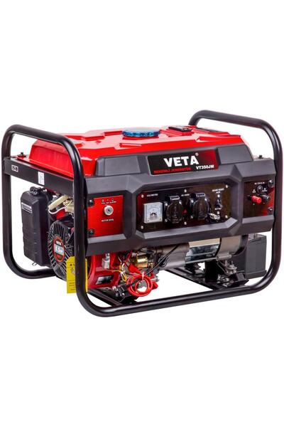 Veta VT350JM5 Marşlı Benzinli Monofaze Jeneratör Eur5 3.5 Kva