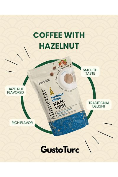 Şekeroğlu Coffee with Hazelnuts 165 Gr. Sekeroglu