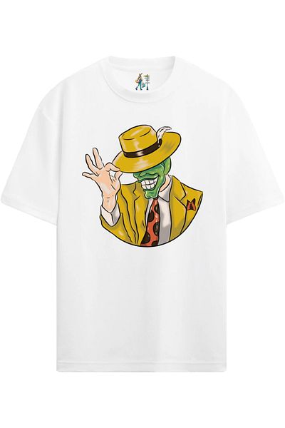 Castivo Fashion The Mask Style Character Printed T-Shirt