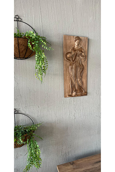 Store Hygieia Şifa Tanrıçası Ahşap Oyma Tablo“mitolojik”