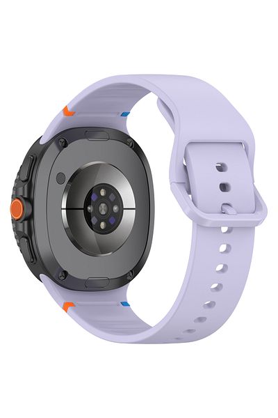 redmud teknoloji Soft Anti-Sweat Silicone Band Sports Strap Compatible with Samsung Galaxy Watch 8 Classic (40Mm/44Mm)