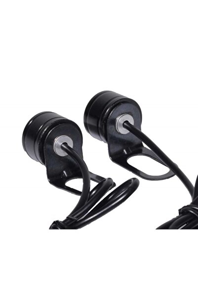 SOHO Set cu 2 lumini auto LED cu suport, diametru 23 mm, 12V - 9W, Verde