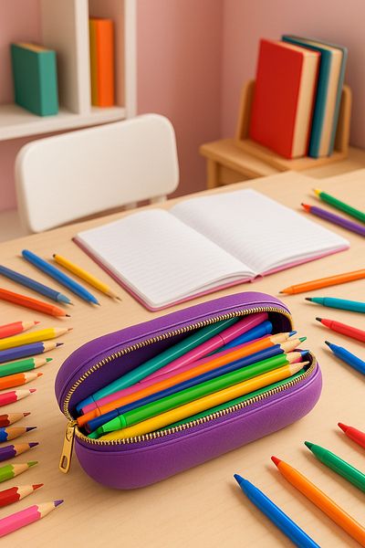 FDF STORE Pencil Case Silicone Aromatic Scented Machine Washable