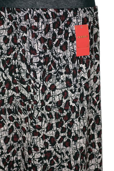 HESNA Women's Betül 8 Piece Elastic Unlined Black Skirt Pattern 51