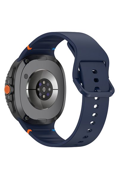 redmud teknoloji Soft Anti-Sweat Silicone Band Sports Strap Compatible with Samsung Galaxy Watch 8 Classic (40Mm/44Mm)