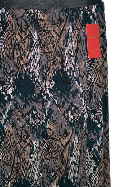 HESNA Women's Betül 8 Piece Elastic Unlined Black Skirt Pattern 49