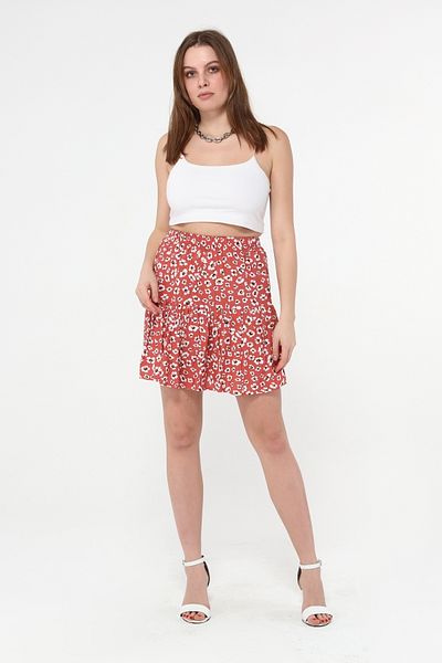 BNZ TEKSTİL Vera Mini Size Shorts Skirt