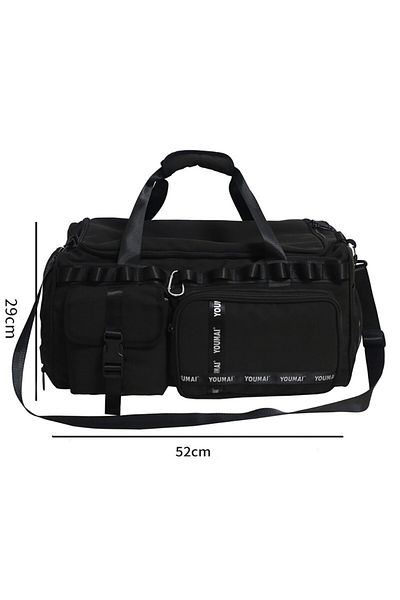 OEM Travel bag, YOUMAI, Textile material, 65L, Black
