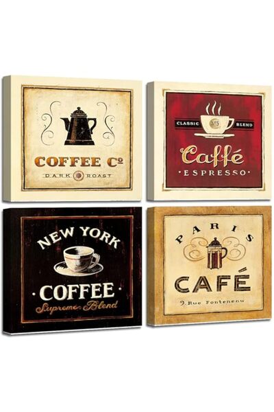 Generic BPA®فنجان شاي تجريدي مطبوعات قماشية صور فنية جدارية لوحات شرب أعمال ف...