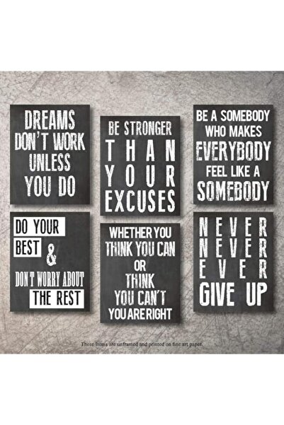 Generic ملصقات فنية جدارية ملهمة من BPA®، اقتباسات إيجابية، اقتباسات فنية جدا...