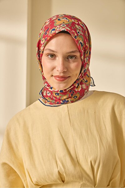 Silk Home Μαλακό βαμβακερό κασκόλ Mine Pattern