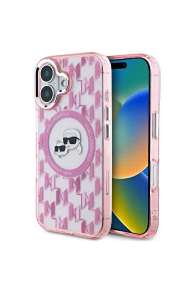 Air Husă de protecție pentru iPhone 16, Safe, B77, Lexgard, monogramă roz pud...