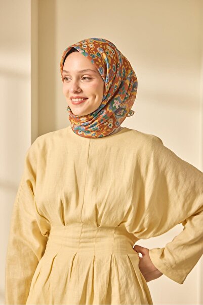 Silk Home Mine Pattern Soft Cotton Scarf