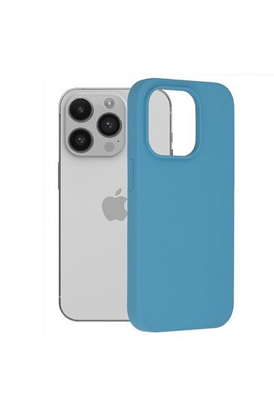 Airness Husă de protecție pentru iPhone 14 Pro, AIR Protect, V65, silicon, albastru transparent