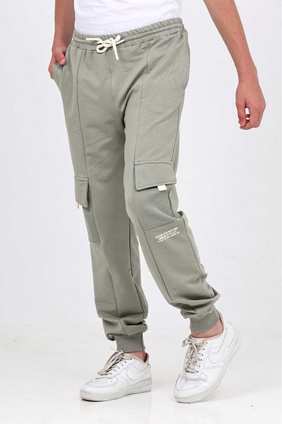 Toontoy Boy's Cargo Pocket Tracksuit Bottom