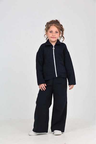 Toontoy Girl's Chanel Tracksuit Set