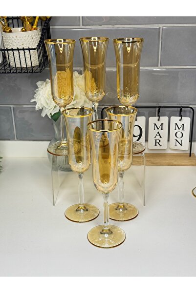 Paşabahçe 6 Kişilik Gold Kahve Yanı Su Bardağı