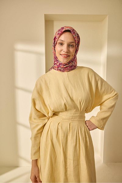 Silk Home Mine Pattern Soft Cotton Scarf