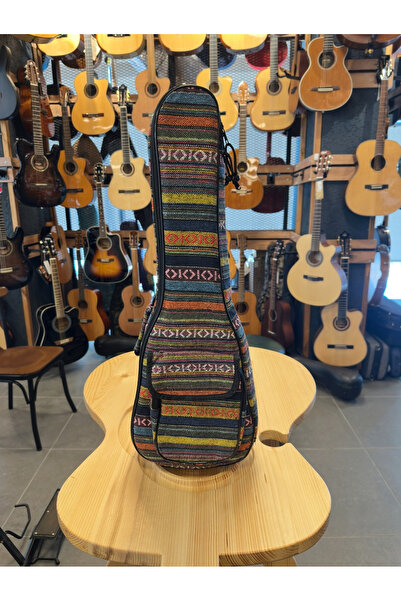 PENA MÜZİK Otantik Desenli Ukulele kılıfı Çantası