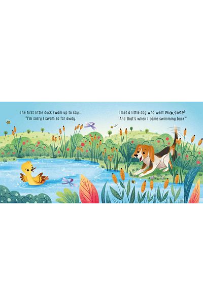 Usborne Children's book - Five little ducks went swimming one day