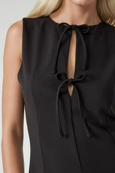Hiccup Round Neck Slim Fit Mini Dress
