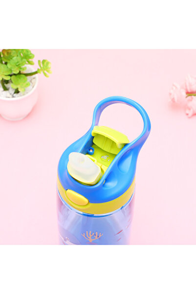 esabela Animal Water Bottle for Kids, 480ml Kids Water Bottle for School, Tritan & PP Water Bottle for Kids