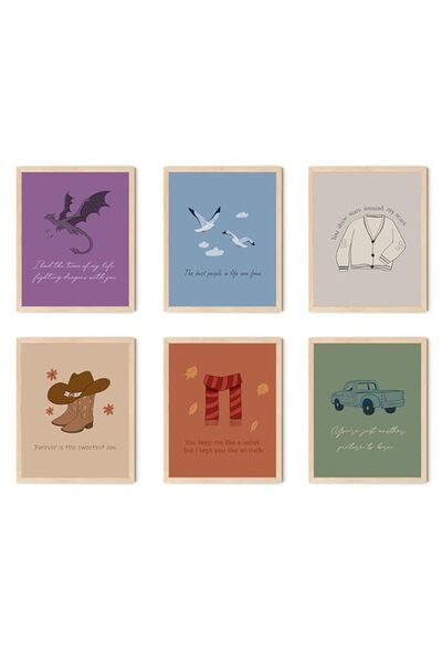 Generic ملصقات مستوحاة من موسيقى تايلور من تو دايز، لوحات جدارية لألبومات إير...