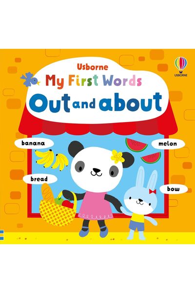 Usborne Children's book, Usborne, My First Words Out and About, 3+ years