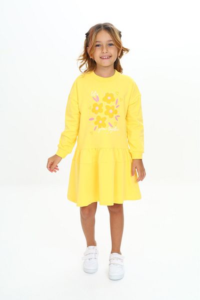 Toontoy Girl's Printed Dress