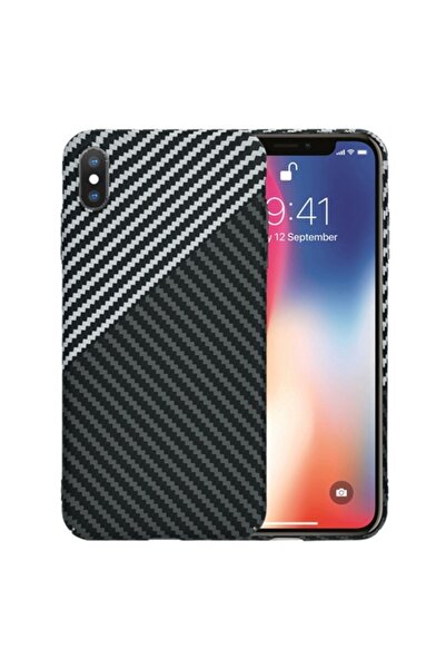 Air Husă de protecție pentru iPhone X/iPhone XS, Protect, F71, Lexgard, Stealth Metal Gray