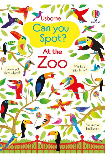Usborne Children's book, Usborne, Can you Spot? At the Zoo, 4+ years
