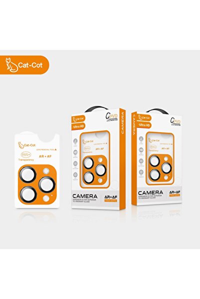 Cat - Cot Cat-Cot Ultra HD Camera Lens Protector for iPhone 15 Pro / 15 Pro Max