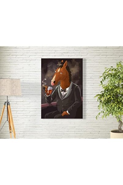 Generic لوحة فنية جدارية من BPA® Bojack Horseman للديكور سهلة التعليق، 55×35 ...