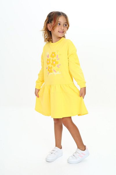 Toontoy Girl's Printed Dress