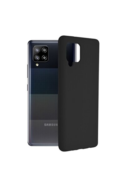 Modo Carcasă pentru Samsung Galaxy A42 5G - Silicon rezistent la impact, Negr...