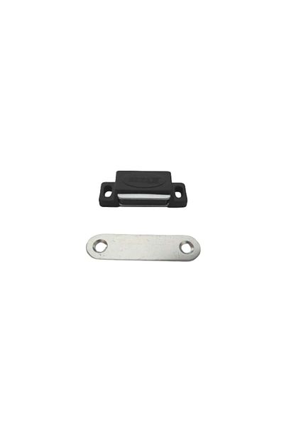 bzzzx Zăvor magnetic pentru plasă de insecte, uși de mobilă, gri antracit