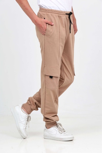 Toontoy Boy's Cargo Pocket Tracksuit Bottom