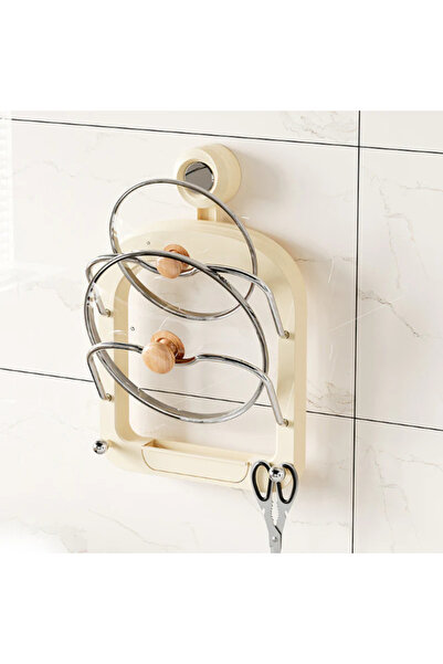 AYACO Kitchen Pan and Pot Lid Holder Organizer Rack - Lid and Pan Organizer Rack