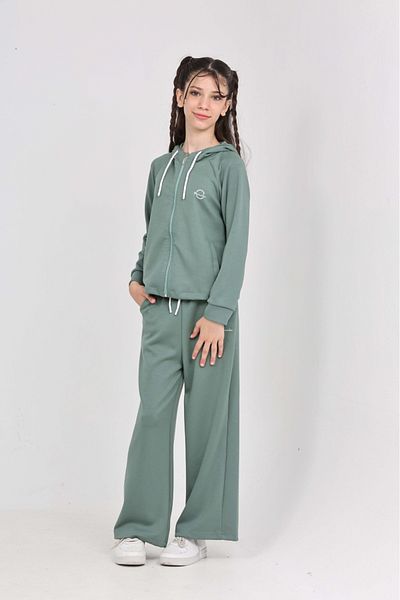 Toontoy Girl's Minimalism Printed Tracksuit Set