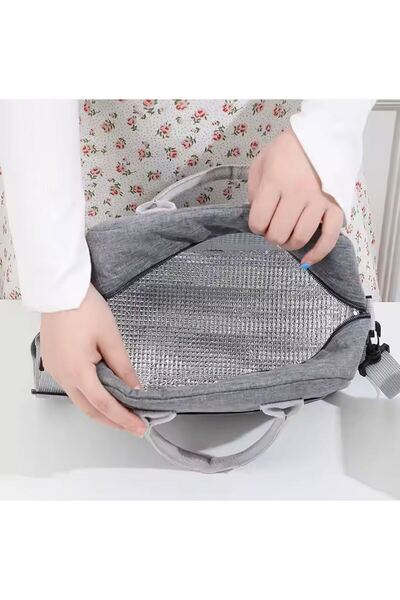 esabela Daily Carry Lunch Bag & Cutlery Set for Kids, Insulated Food Bag, Lunch Bag