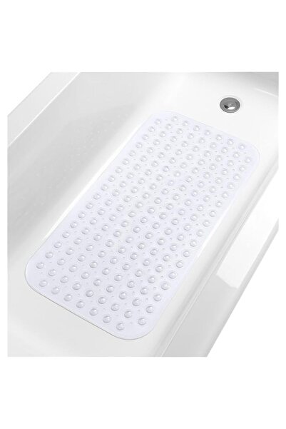 Generic سجادة حوض استحمام ودش ذكية كبيرة غير قابلة للانزلاق من Tike مقاس 31 ب...