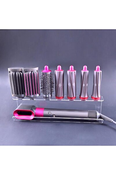 Generic حامل تخزين لومكلو لمكواة تجعيد الشعر دايسون إيرراب، حامل حائط كامل من...