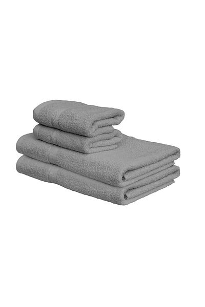 Generic Princess Hotel Linen Klub 4-Piece Towel Set - Premium Cotton Terry, Luxurious Ringspun, 480 GSM Hig