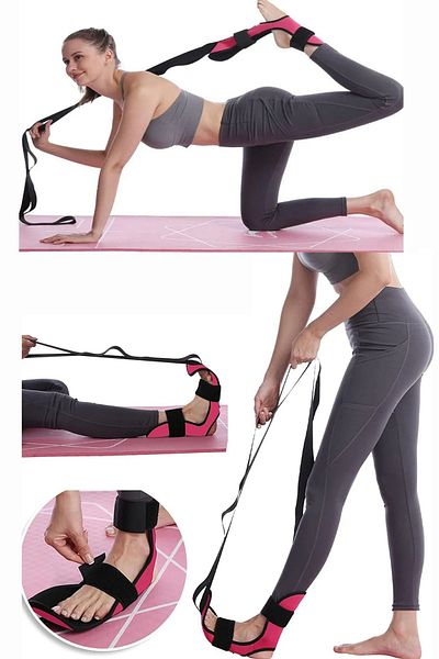 KAŞIKBEY Stretching Strap -Back Leg, Heel Spur, Achilles Tendon Stretching Yoga Leg Stretching Resistance Band