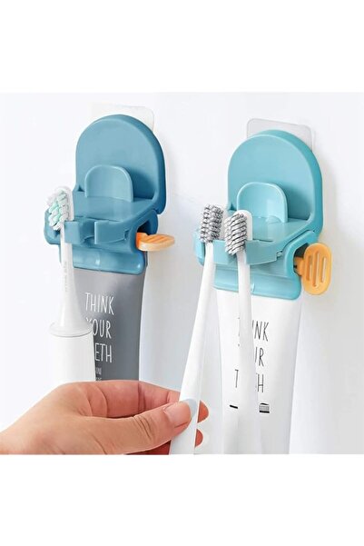 Generic حامل فرشاة أسنان ELECDON للحمام، حامل فرشاة أسنان للأطفال مثبت على ال...