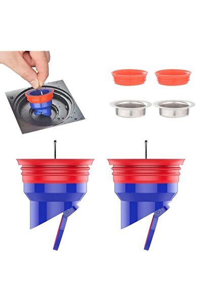 Generic 2 Pack Shower Floor Drain Core Plug, Shower Floor Drain Backflow Prev...