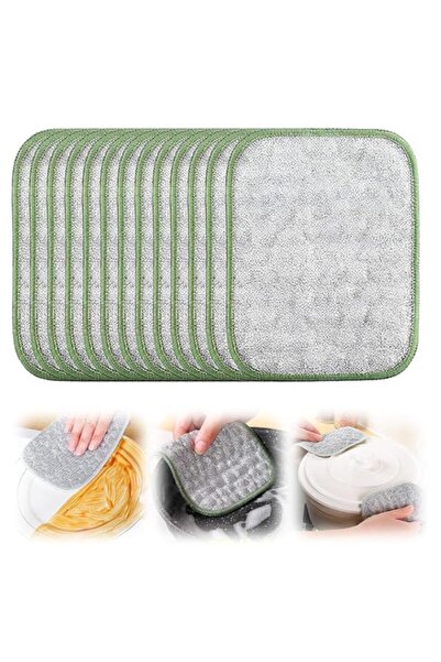 Generic 10Pcs Wire Dish Cloths, Dual-Layer Scrub Pads for Pots, Pans & Sinks,...