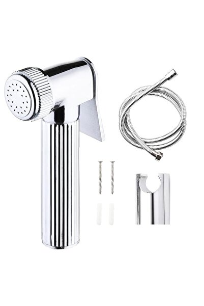 Generic طقم شطاف ريكسوال، بخاخ بيديه مع خرطوم ومقعد بطول 1.2 متر، للاستحمام و...